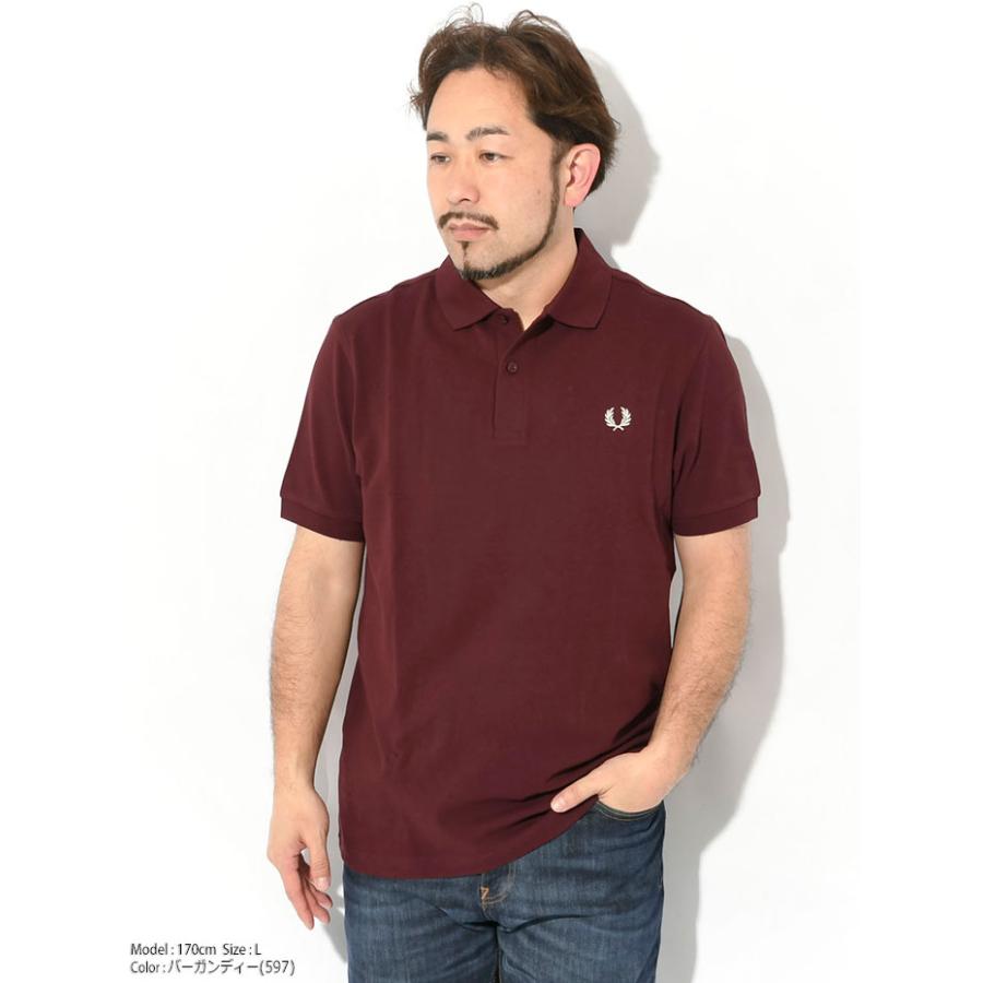 FRED PERRY フレッドペリー ポロシャツ 半袖 メンズ プレーン FRED PERRY フレッドペリー ポロシャツ 半袖 メンズ プレーン