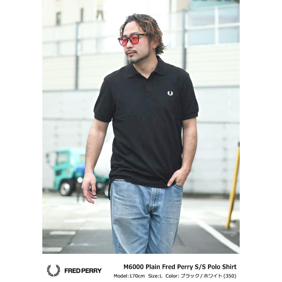 FRED PERRY（フレッドペリー） ポロシャツ M6000 半袖 メンズ プレーン