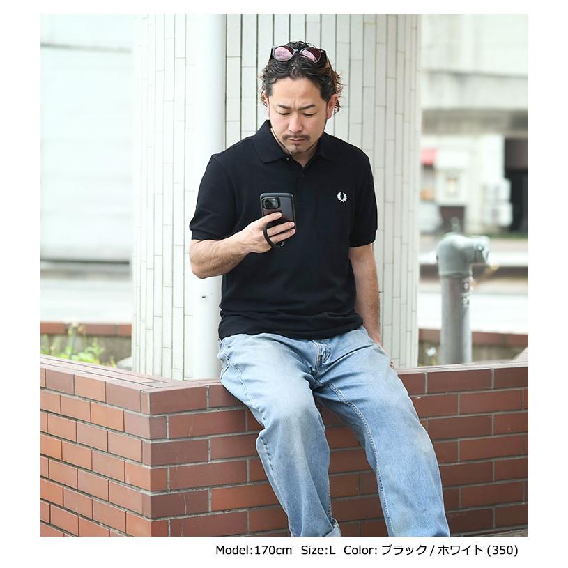 FRED PERRY（フレッドペリー） ポロシャツ M6000 半袖 メンズ プレーン
