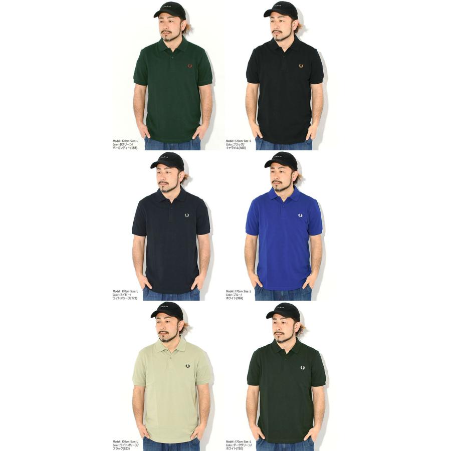 FRED PERRY（フレッドペリー） ポロシャツ M6000 半袖 メンズ プレーン