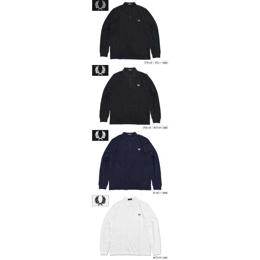 FRED PERRY（フレッドペリー） ポロシャツ 長袖 メンズ M6006 プレーン