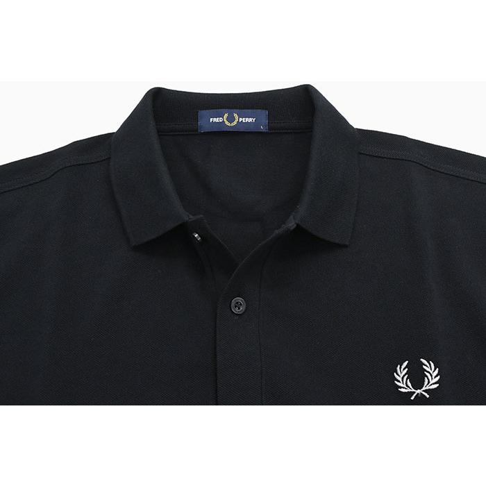 Fred Perry黒　ポロシャツ Lサイズ フレッドペリー ポロシャツ Lサイズ Fred Perry ブラック ポロシャツ L