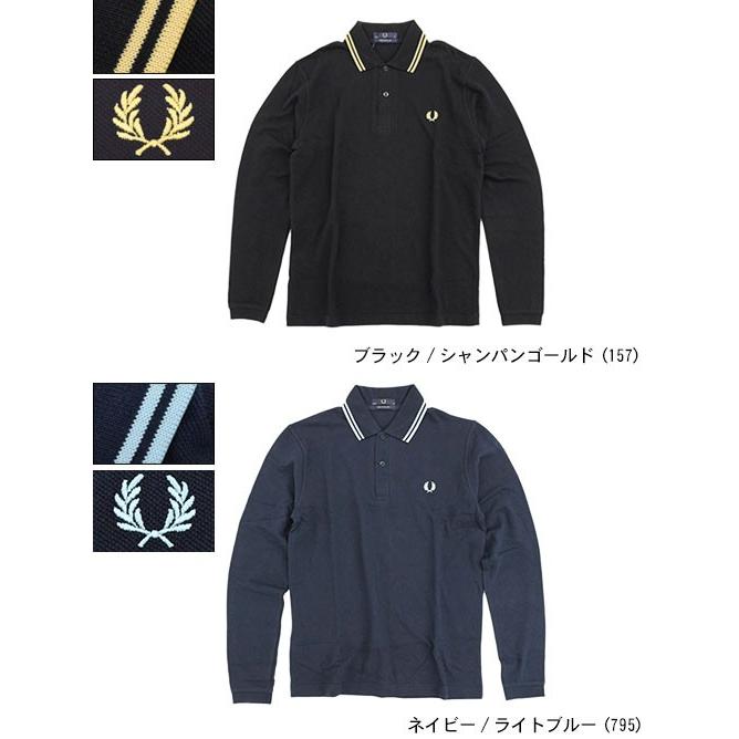 FRED PERRY フレッドペリー ポロシャツ 英国製 長袖 メンズ FRED PERRY フレッドペリー ポロシャツ 英国製 長袖 メンズ