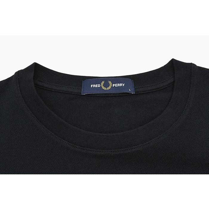 FRED PERRY フレッドペリー Tシャツ 半袖 メンズ ストライプド カフ