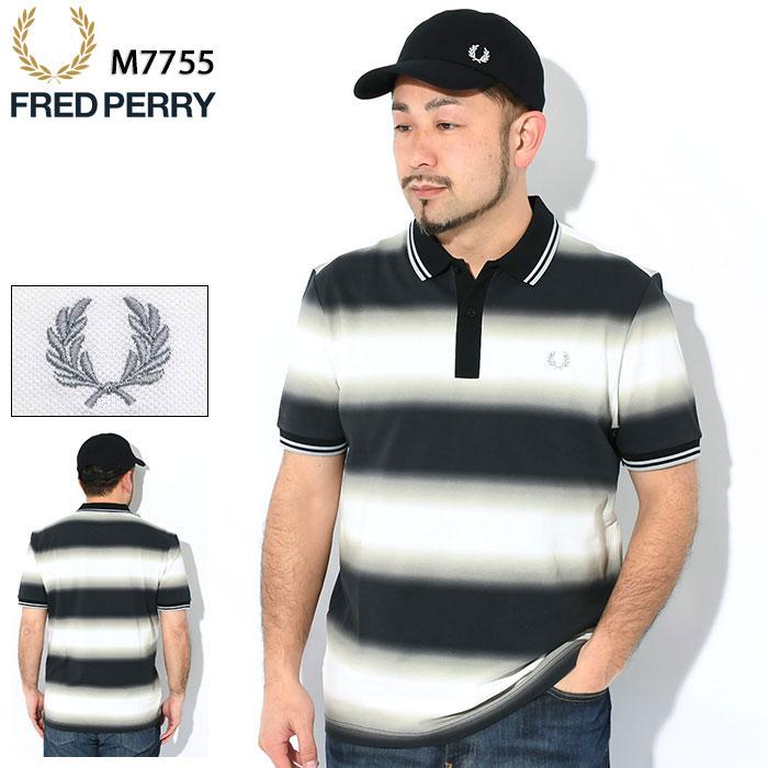 FRED PERRY フレッドペリー ポロシャツ 半袖 メンズ ストライプ FRED PERRY フレッドペリー ポロシャツ 半袖 メンズ ストライプ