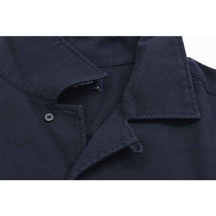 FRED PERRY（フレッドペリー） シャツ 半袖 メンズ ピケ テクスチャー