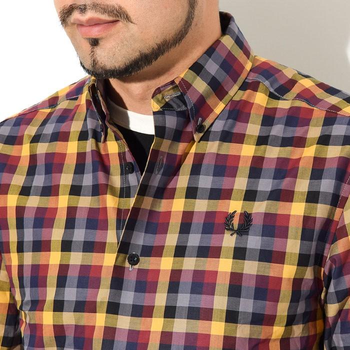 FRED PERRY フレッドペリー シャツ 長袖 メンズ 5 カラー FRED PERRY フレッドペリー シャツ 長袖 メンズ 5 カラー