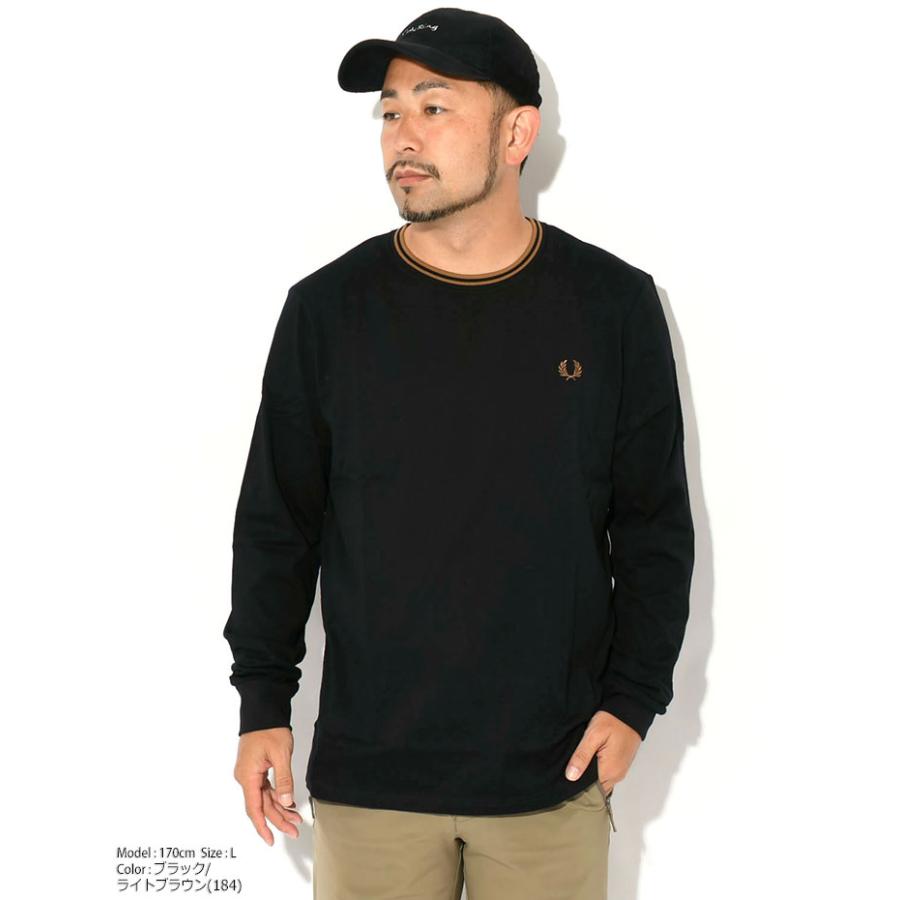 FRED PERRY（フレッドペリー） ロンT Tシャツ 長袖 メンズ ツイン
