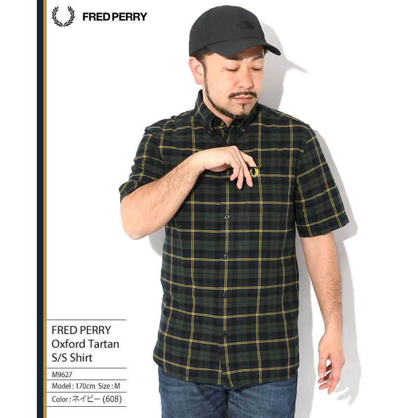 FRED PERRY フレッドペリー シャツ 半袖 メンズ FRED PERRY フレッドペリー シャツ 半袖 メンズ