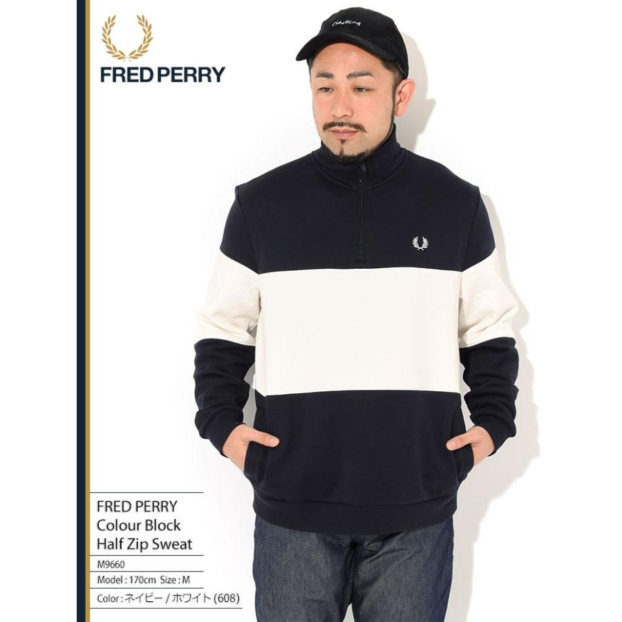 FRED PERRY（フレッドペリー） トレーナー メンズ カラー ブロック