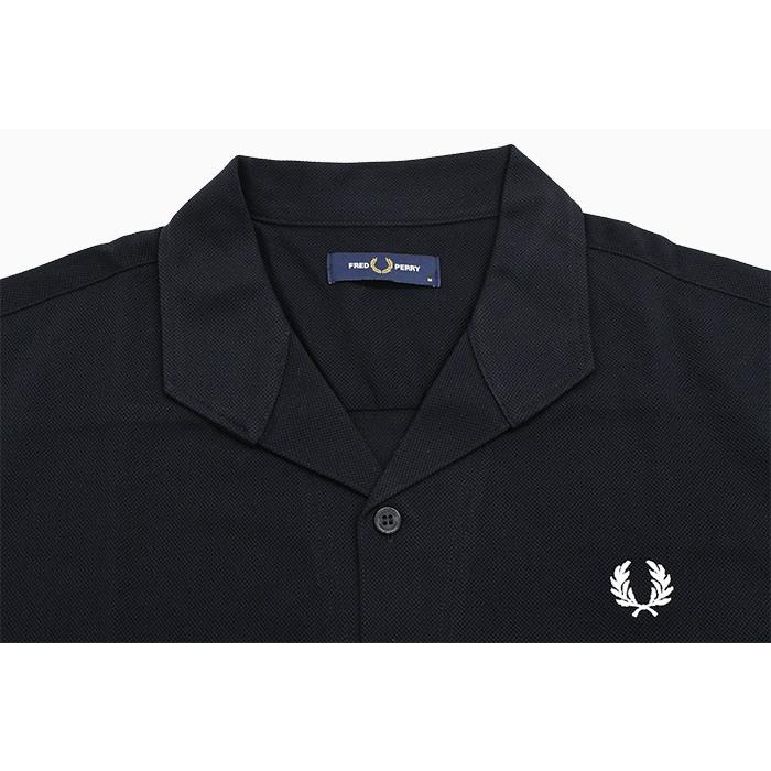 FRED PERRY（フレッドペリー） シャツ 半袖 メンズ メッシュ ボタン