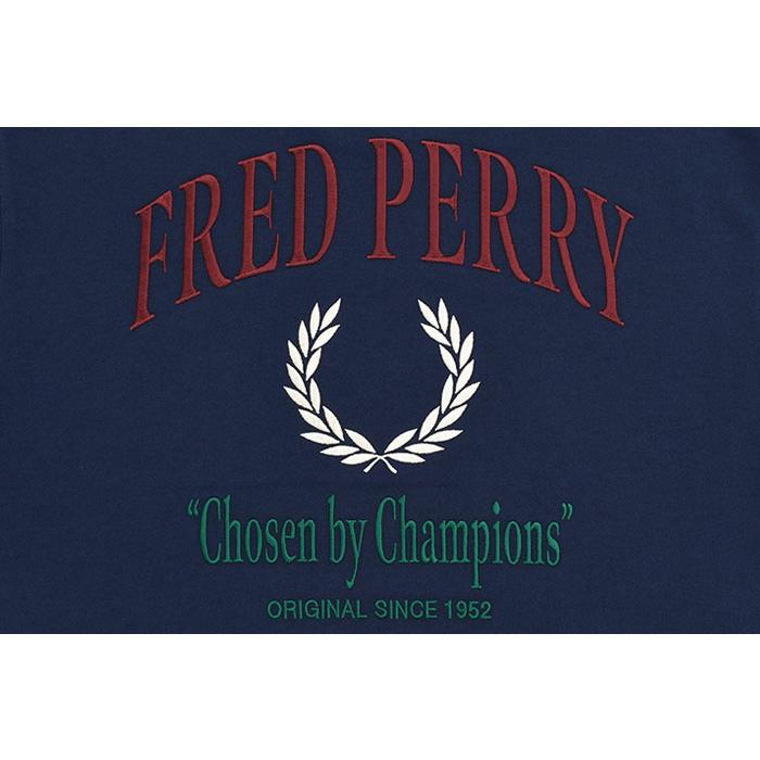 ⭐️ノンゴリFRED PERRY フレッドペリー 刺繍ロゴ FRED PERRY [フレッドペリー] 別注 ORIGINAL SPORTSWEAR バック刺繍