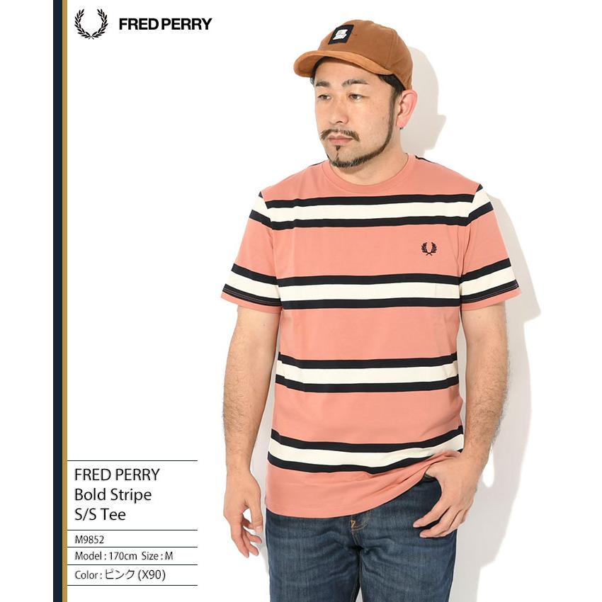 FRED PERRY（フレッドペリー） Tシャツ 半袖 メンズ ボールド