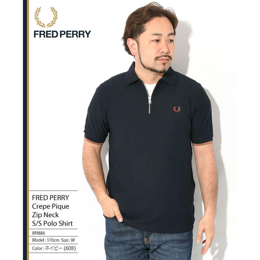 Fred Perry ネイビー ポロシャツ M FRED PERRY ポロシャツ 「SHIPS別注」FRED PERRY: イギリス製 M2