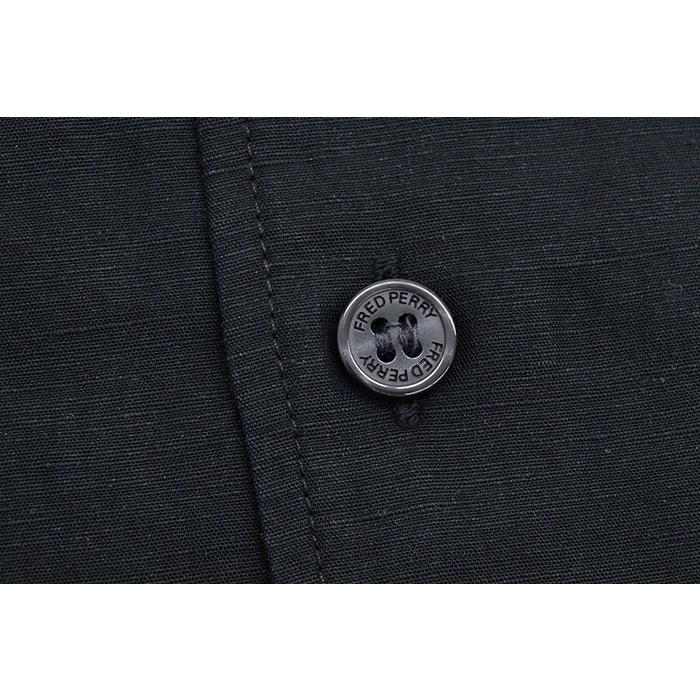 FRED PERRY（フレッドペリー） シャツ 半袖 メンズ リネン ブレンド