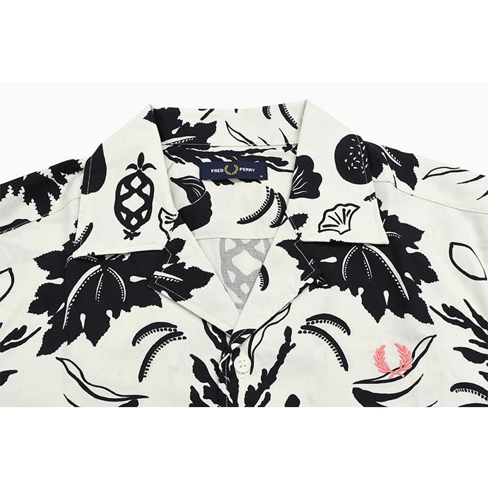 ★FRED PERRY★半袖シャツ★アロハシャツ★カラフルイラスト柄 楽天市場】フレッドペリー FRED PERRY シャツ 半袖 メンズ
