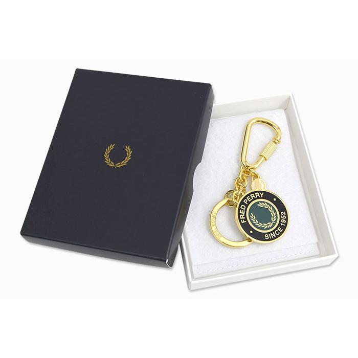 FRED PERRY（フレッドペリー） キーホルダー エナメル ブランデッド
