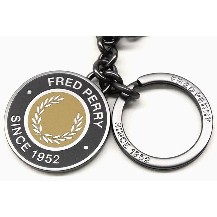 FRED PERRY（フレッドペリー） キーホルダー エナメル ブランデッド