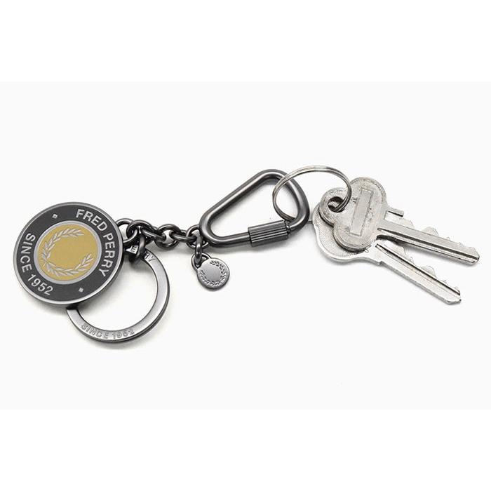 FRED PERRY フレッドペリー キーホルダー エナメル ブランデッド