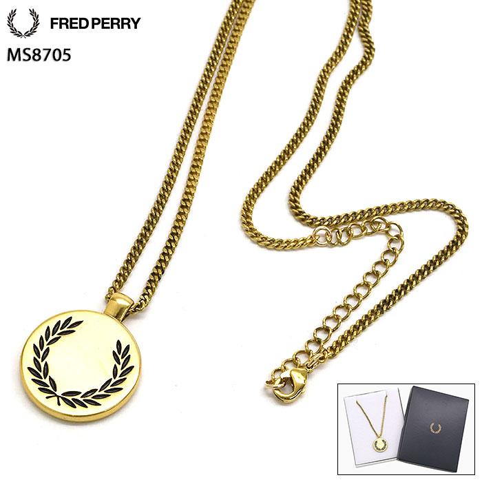 FRED PERRY ローレルリースペンダントネックレス FRED PERRY ネックレス Laurel Wreath Necklace／ローレルリース