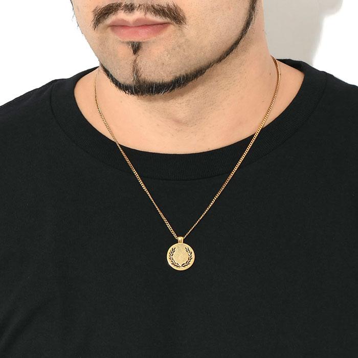 FRED PERRY（フレッドペリー） ネックレス ローレル リース ペンダント