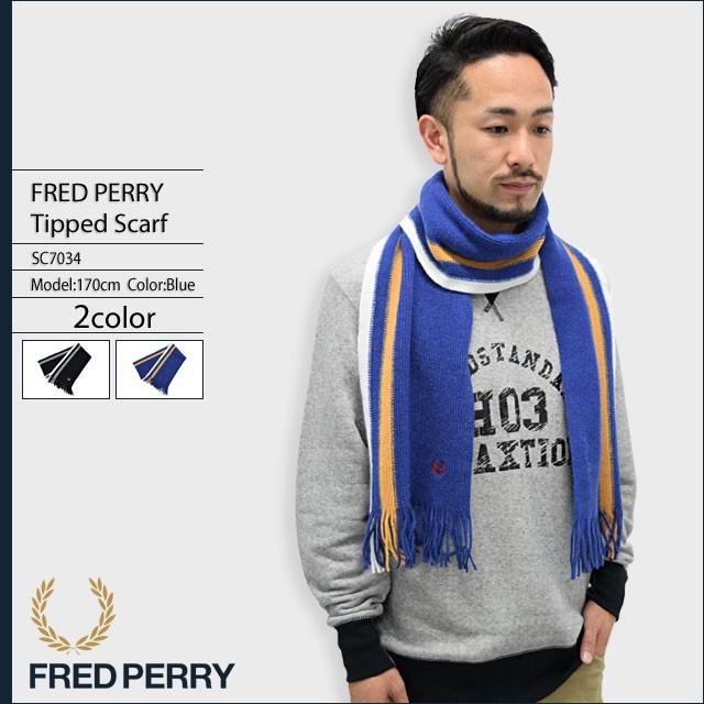 FRED PERRY ロバートマッキーマフラー手袋