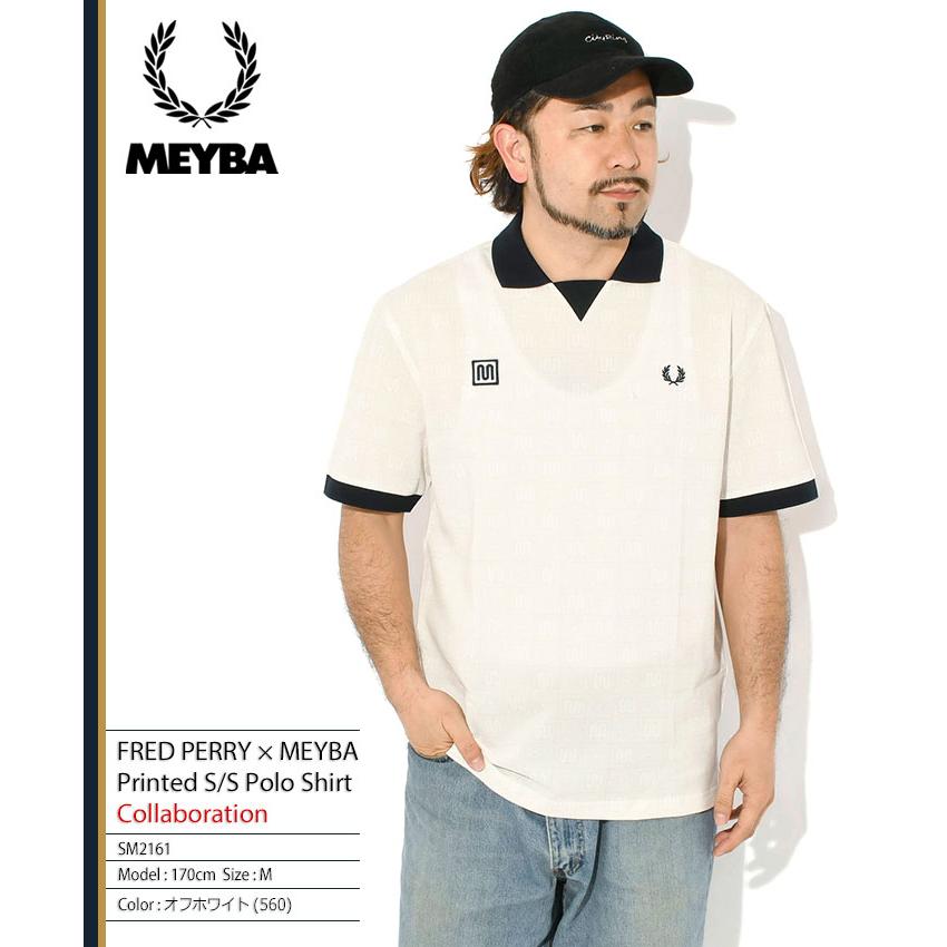 FRED PERRY（フレッドペリー） ポロシャツ 半袖 メンズ メイバ プリン