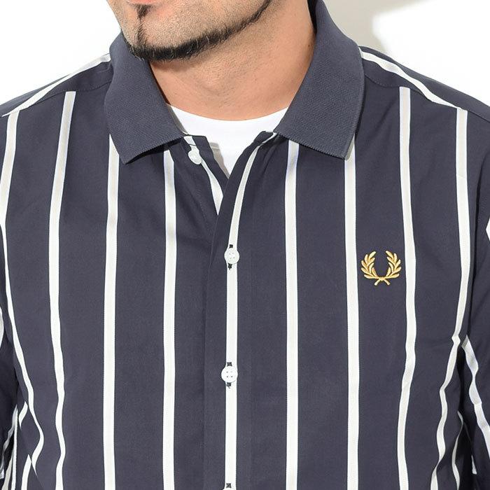 FRED PERRY（フレッドペリー） シャツ 半袖 メンズ コントラスト 