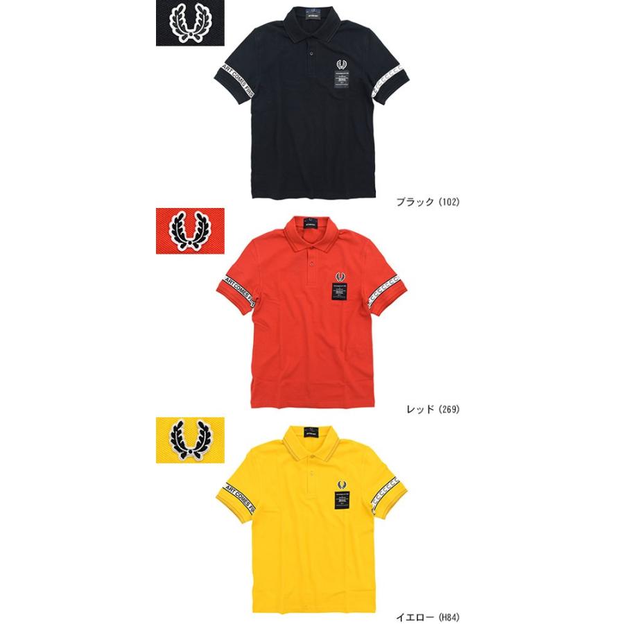 FRED PERRY（フレッドペリー） ポロシャツ 半袖 メンズ アートカムズ