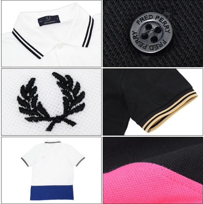 フレッドペリー FRED PERRY ポロシャツ 半袖 メンズ SM8061 ツートーン ザ オリジナル フレッド ペリー(SM8061 2 Tone The Original Polo)｜icefield｜03