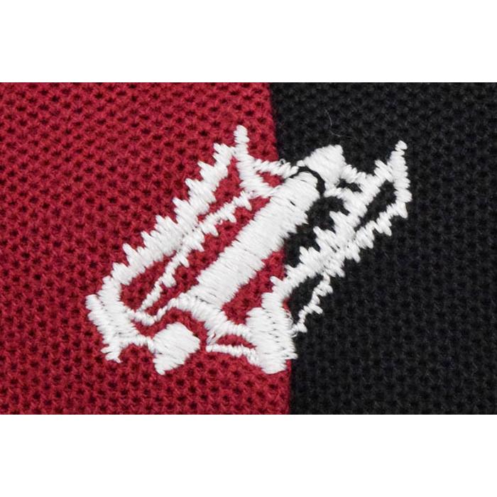 フレッドペリー×ナリフリ コラボ 半袖ポロシャツ ストライプ ロゴ刺繍 FRED PERRY フレッドペリー ポロシャツ 半袖 メンズ ナリフリ