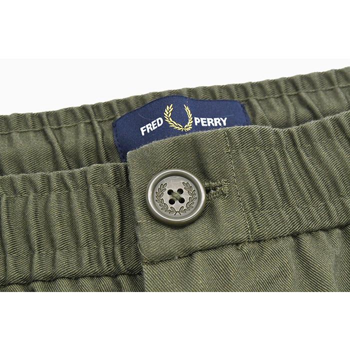 FRED PERRY（フレッドペリー） パンツ メンズ ワイド レッグ ドロー