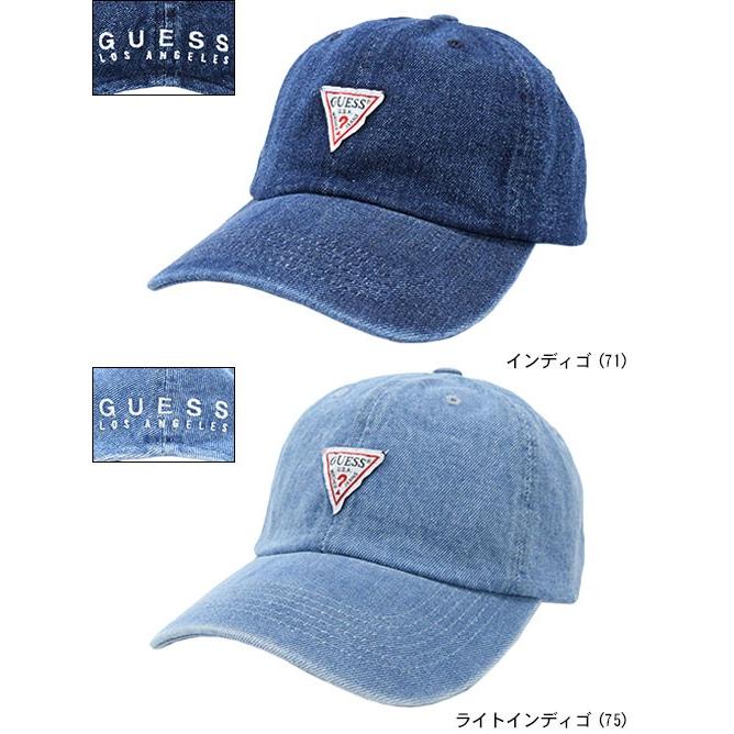 GUESS（ゲス） キャップ デニム ローキャップ(GUESS Denim Low Cap