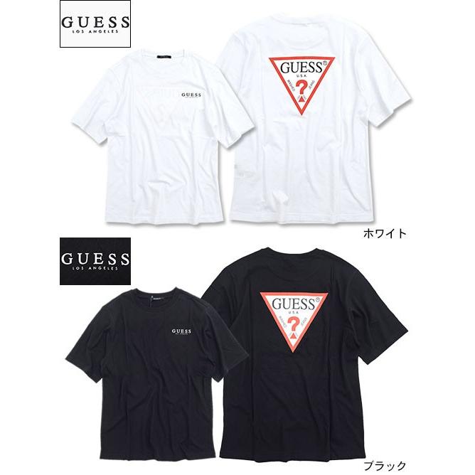 GUESS（ゲス） 【30%OFF】ゲス Tシャツ 半袖 メンズ トライアングル