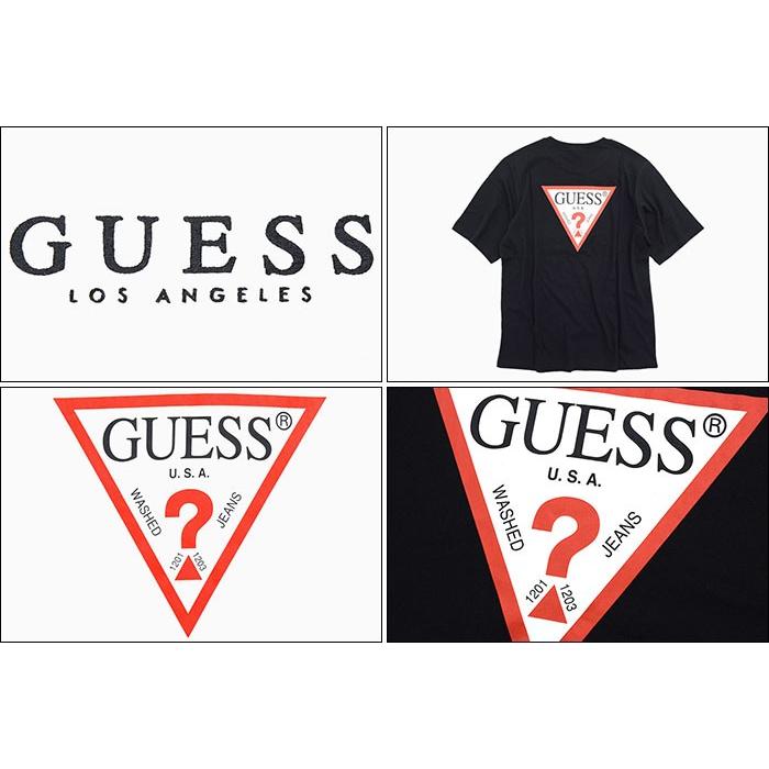 GUESS（ゲス） 【30%OFF】ゲス Tシャツ 半袖 メンズ トライアングル 
