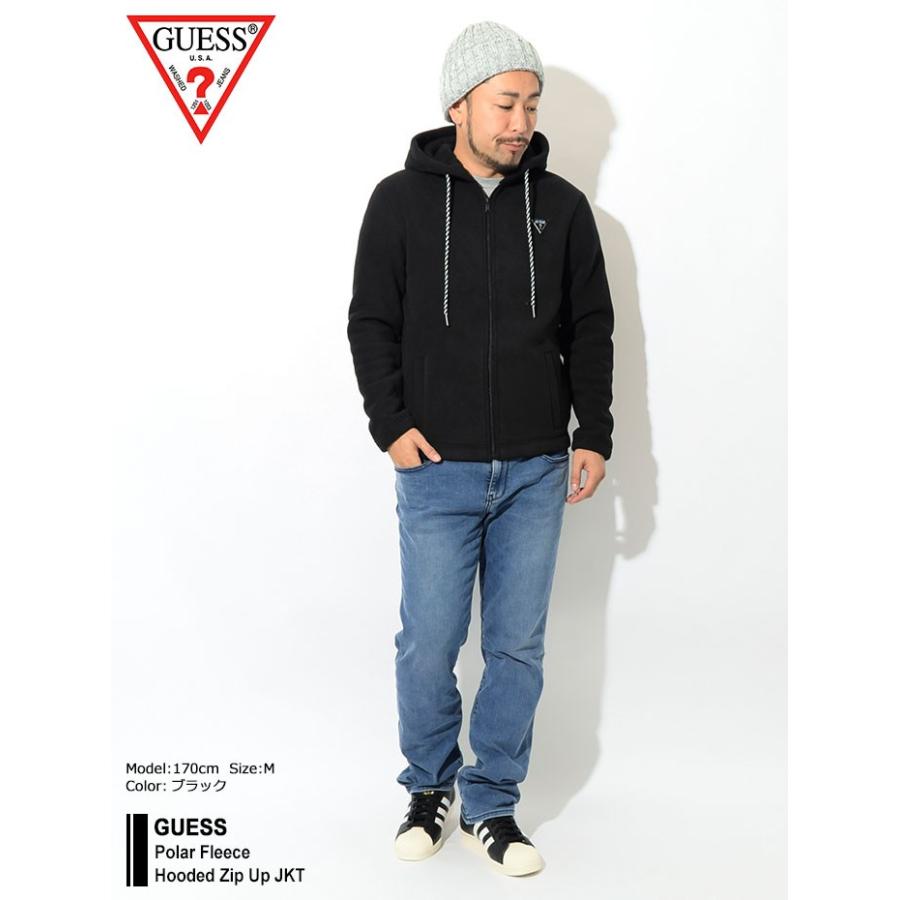 GUESS ゲス ジャケット メンズ ポーラー フリース フーデッド