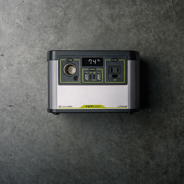 GOAL ZERO（ゴールゼロ） ポータブル電源 イエティ 200X 120V パワー