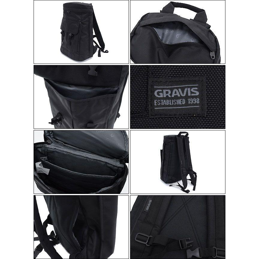 gravis（グラビス） ネオ バックパック ブラック メンズ & レディース