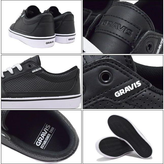 gravis グラビス スニーカー ローダウン Black メンズ(男性用 gravis グラビス スニーカー ローダウン Black メンズ(男性用