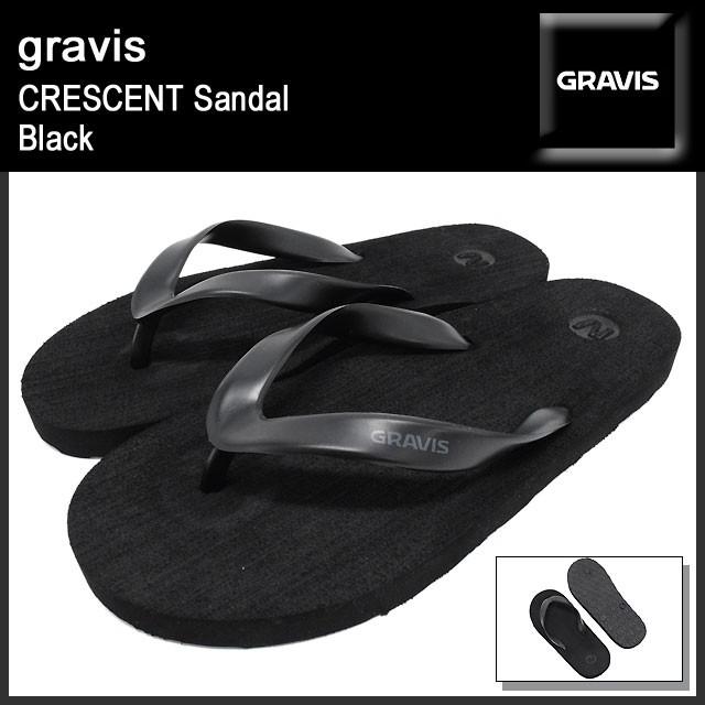 グラビス gravis クレッセント サンダル Black メンズ(男性用)(gravis 