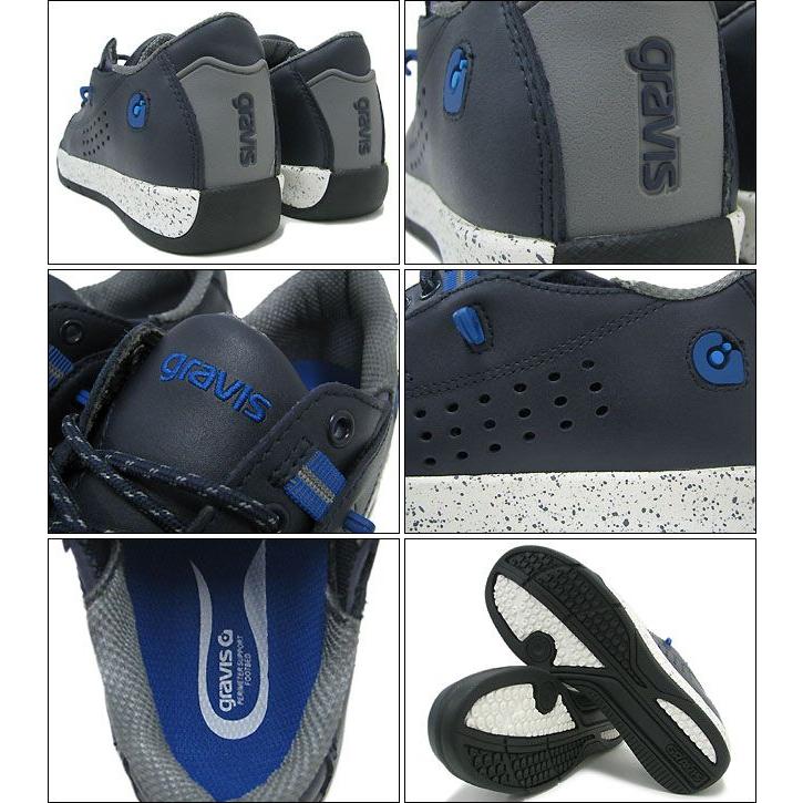 グラビス gravis スニーカー ターマック OG Dress Blue トワイライトコレクション メンズ(男性用)(TARMAC Twilight Collection 14363100-438)｜icefield｜02