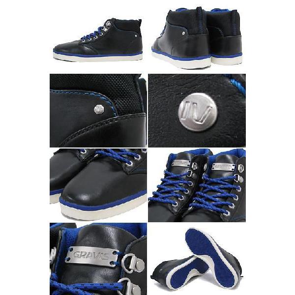 グラビス gravis レミントン ミッドカット Black デラックスコレクション メンズ(男性用)(gravis REMINGTON ...