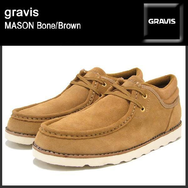 gravis（グラビス） メイソン Bone/Brown メンズ(男性用)(gravis MASON