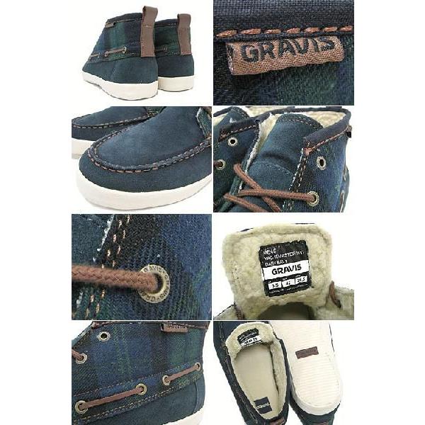 gravis（グラビス） ヨットマスター ミッドカット Dark Navy メンズ(男性用) (gravis YACHTMASTER MID ...