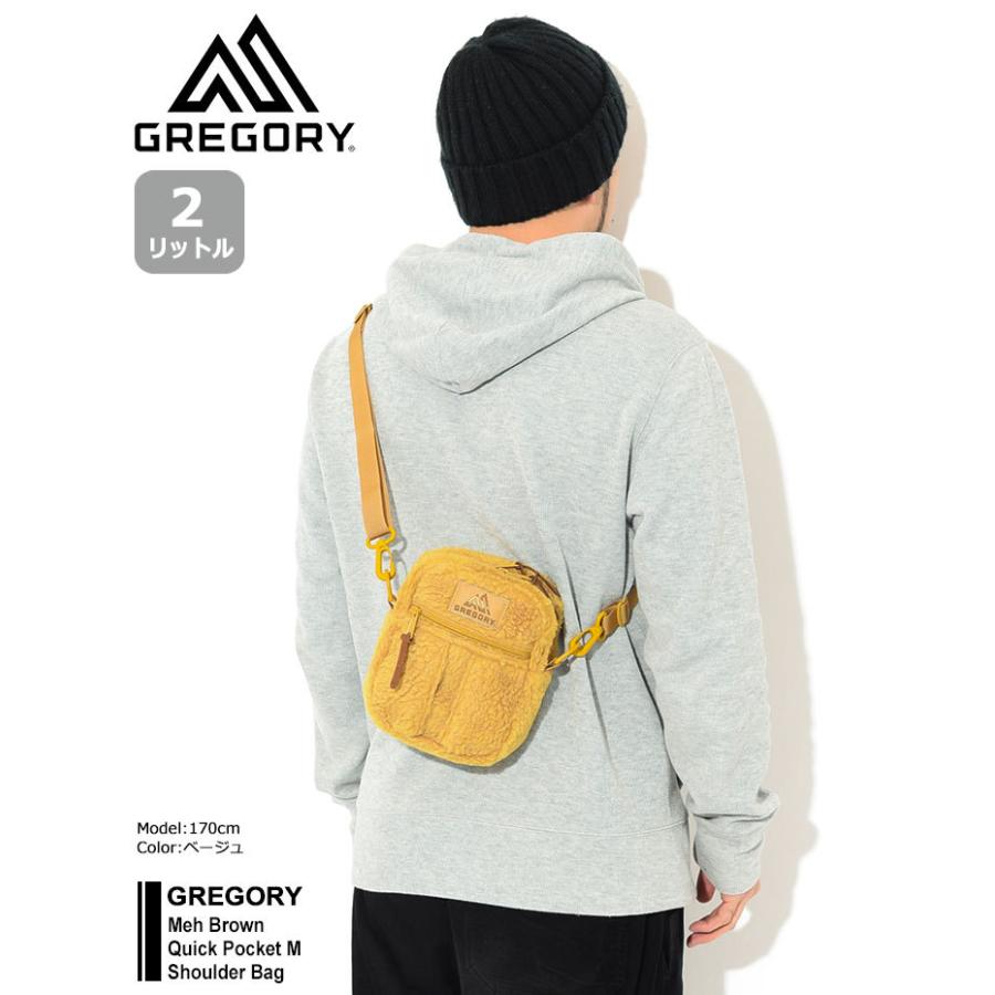 GREGORY（グレゴリー） ショルダーバッグ メェ ブラウン クイック