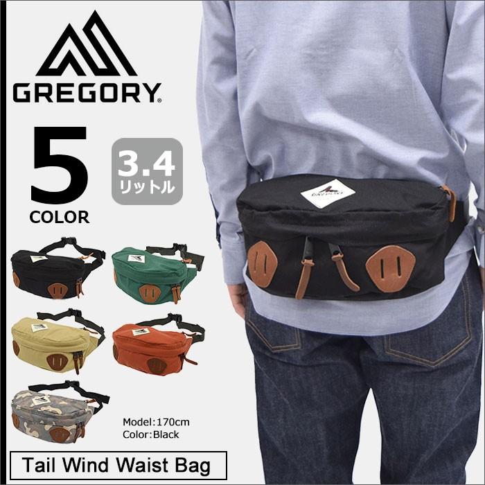 グレゴリー ウエストバッグ GREGORY テール ウインド(Tail Wind Waist Bag ウエストポーチ ヒップバッグ 65696)(父の日 プレゼント)｜icefield