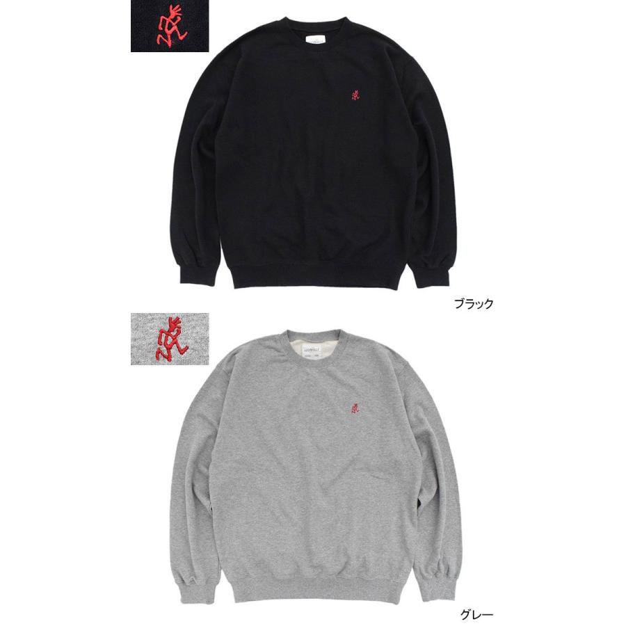 GRAMICCI グラミチ トレーナー メンズ ワン ポイント クルー