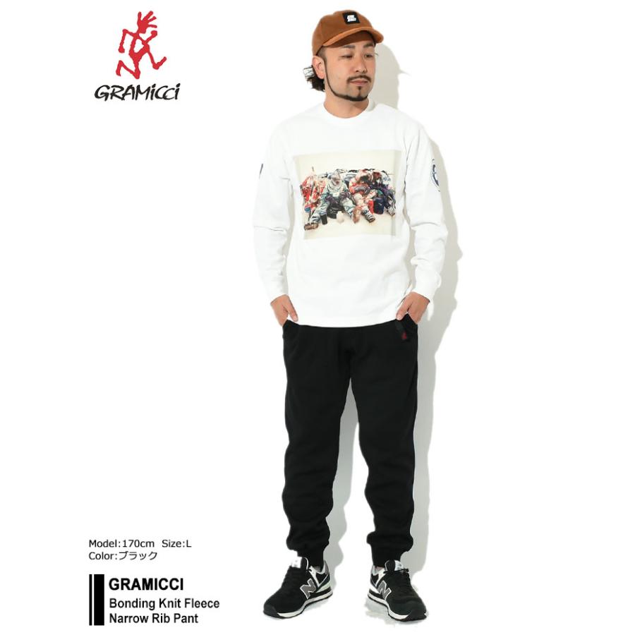 グラミチ パンツ GRAMICCI メンズ ボンディング ニット フリース ナロー リブ ( Bonding Knit Fleece Narrow Rib Pant クライミングパンツ ボトムス G2FU-P018 )｜icefield｜04