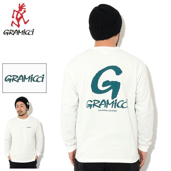 GRAMICCI グラミチ ロンT Tシャツ 長袖 メンズ G ロゴ (G-Logo L/S Tee 