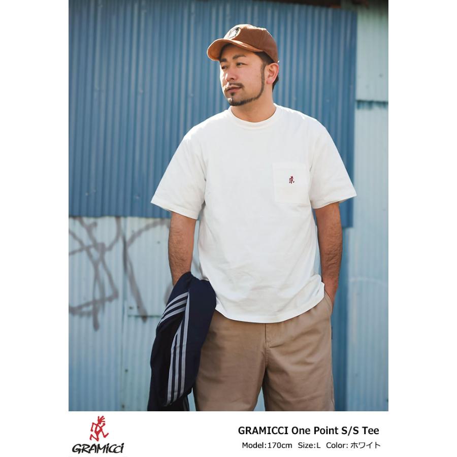 GRAMICCI グラミチ Tシャツ 半袖 メンズ ワン ポイント ( One